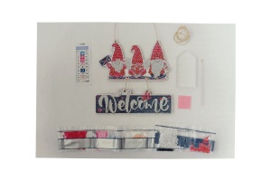 Kit creativ cu Strasuri model Gnomi Graine Creative 117085