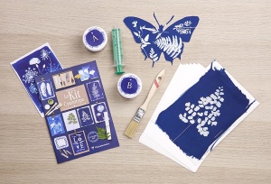 Kit creativ Cyanotype Clairefontaine 97719C pentru ilustratii artistice - Img 6