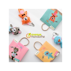 Kit Creativ de Cusut pentru Copii model Tom the Dog Avenue Mandarine KC087C - Img 5