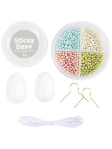 Kit creativ Oua de Paste decorate cu margele 977662