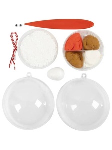 Kit creatie Modelling Glob cu Ren - Iarna Creativ Company 977490