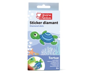 Kit Mozaic cu Strasuri, model Testoasa 750277 Graine Creative