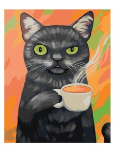 Kit pictura pe numere Cat on Monday 52178