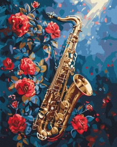 Kit pictura pe numere Floral Jazz 54043