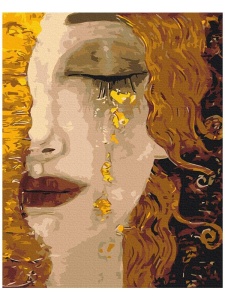 Kit pictura pe numere Golden Tears by Anne-Marie Zilberman 51349