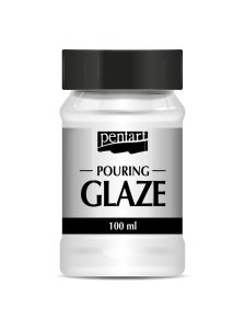 Lac lucios pe baza de apa Pouring Glaze 100 ml Pentart 35358