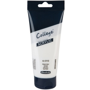 Medium acrilic gel mat 200 ml College Schmincke 53010014