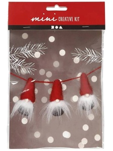 Mini-Kit creatie Impaslit Gnomi - Iarna Creativ Company 977407