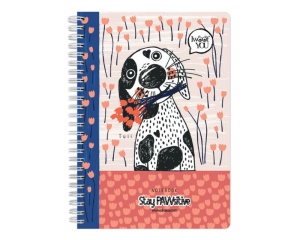 Notebook Tuli Be Inspired Drasca A5 / A6, 80 file, 80g