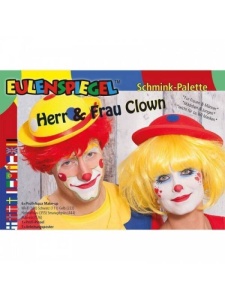 Paleta machiaj Dl. & D-na Clovn Profi-aqua Eulenspiegel 206331