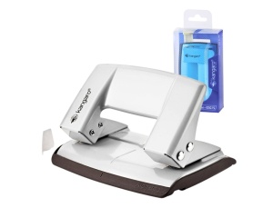 Perforator metalic Kangaro AION-10GS, 10 coli, alb metalizat