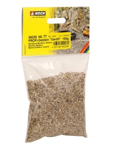 Pietris natural pentru diorame Profi-rocks fine 80g 9228 Noch