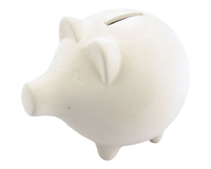 Pusculita din ceramica, model porc, 13 cm, 50631, Creativ Company