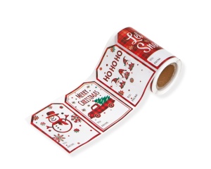 Rola 100 Stickere cu Tema de Craciun 4mx6cm DPNK-275 Dp Craft