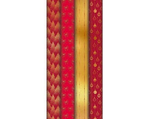 Rola de Hartie Ambalaj 80g 2x0,7m Excellia Model de Iarna Clairefontaine 202119C