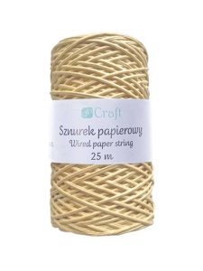 Rola snur decorativ din hartie 25m Dp Craft