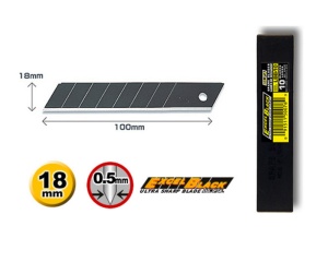 Set 10 Lame Cutter 18mm Olfa LBB-10