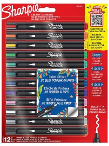 Set 12 Markere permanente Creative Sharpie 2201070