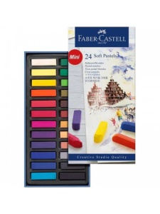 Set 12 mini Soft Pastels Faber-Castell 128224