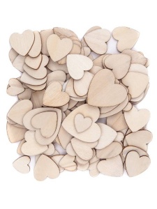 Set 120 inimi mdf Dp Craft dpdn-090