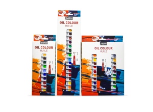 Set 17x10ml Culori Ulei Pop Art + 15ml White 669610 Pebeo