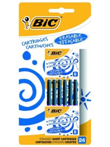 Set 24 cartuse cu cerneala albastra BIC BC888751
