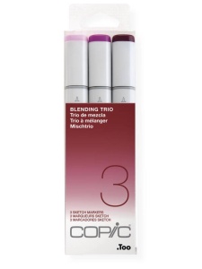 Set 3 markere cu cerneala pe baza de alcool, Copic Sketch Blending Trio 3, 21075633