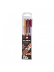Set 3 pixuri Gelly Roll Metallic Nature Sakura POXPGBMET3D