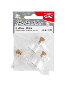 Set 3 sticlute 22x25mm Meyco 63454