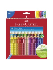 Set 48 creioane colorate Grip 2001 Faber Castell 112449