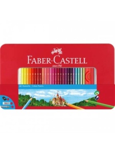 Set 60 culori colorate Faber Castell 115894