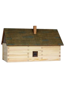 Set constructie din lemn Casa de la Tara Walachia WLMK03