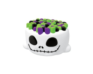 Set creatie cu argila usoara, 6 culori, Squishy Hero Scary Ghost, Okto, OK70126