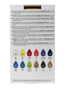 Set culori vitraliu Discovery Collection 12x20ml Pebeo 757421