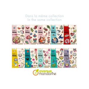 Set Tatuaje Temporare Birds Avenue Mandarine CC055C