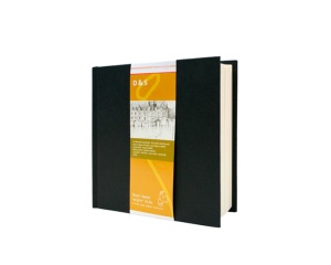 Sketch Book D&S Hahnemuhle – format patrat, 140 g/mp