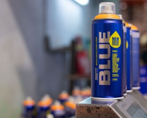 Spray cu Vopsea pe Baza de Apa Montana BLUE 400 ml