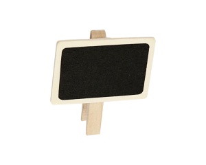 Tablita neagra pentru scris, cu cleste, 6,8 x 4,7 cm, 56215, Creativ Company