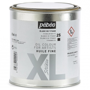 Titanium White 650 ml Fine XL Oil Studio Pebeo