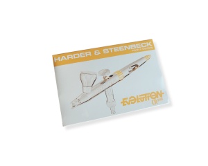 Aerograf Evolution CRPlus SOLO 2024 cu 0.28mm si Cupa 2ml Harder & Steenbeck 121231