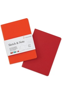 Carnet Sketch & Note Hahnemuhle - Cerise-Paprika