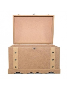 Cufar MDF cu capse decorative Ilyas