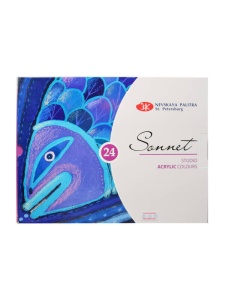 Culori acrilice set 24 x 10 ml Sonnet 28411851