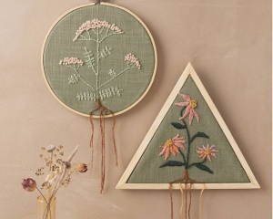 Kit broderie model Flori, Creativ Company, cod 970842