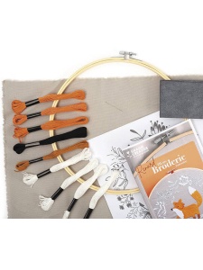 Kit broderie vulpe Graine Creative 420270