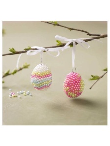 Kit creativ Oua de Paste decorate cu margele 977662