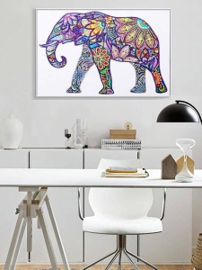 Kit broderie cu diamante elefant Graine Creative 117035