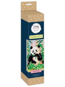 Kit cu Strasuri model Panda 48 x 36 cm DP Craft DSM-105122