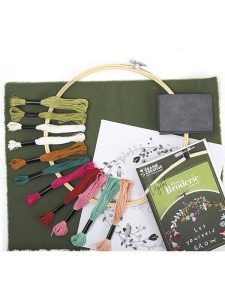 Kit de broderie Vegetal Graine Creative 420272
