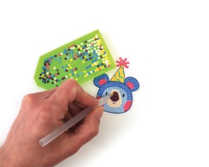 Kit Mozaic cu Strasuri, model Urs 750276 Graine Creative